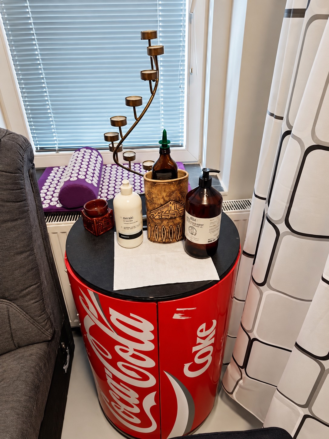 Masážní oleje a relaxační vybavení